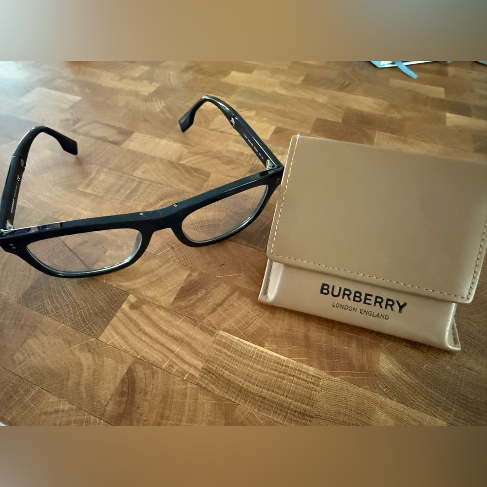 Burberry Black Glasses with Case